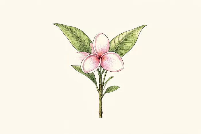 Plumeria Sprig
