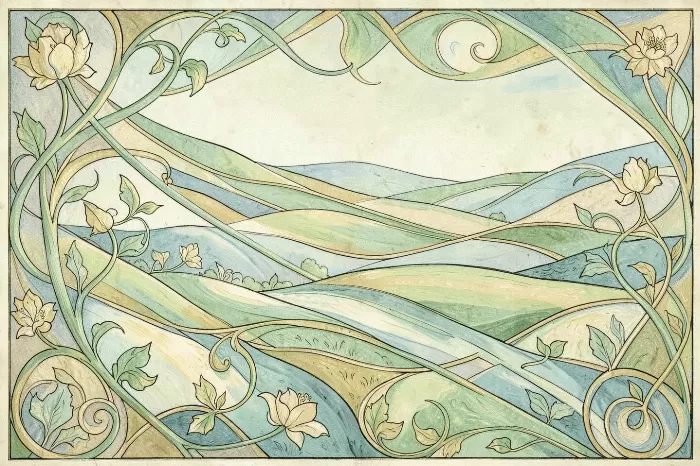 Pastel Vines