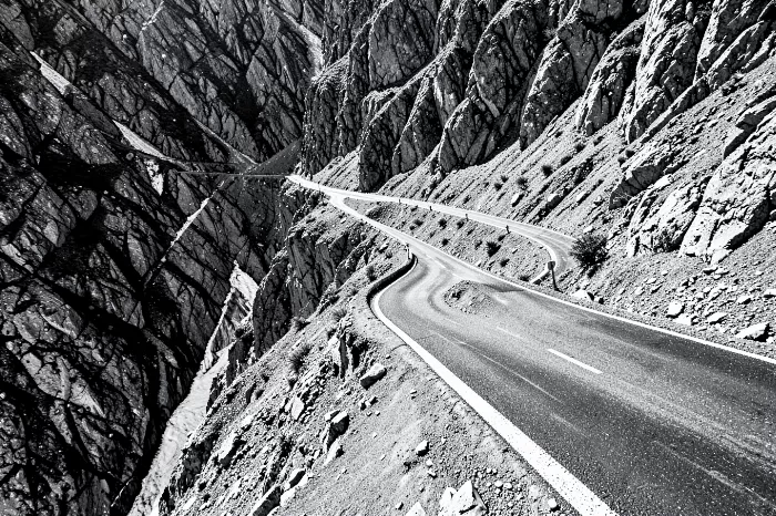 Mountain Roadway