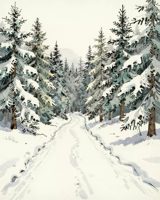 Snowy Path
