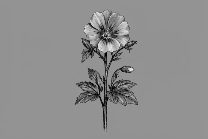 Monochrome Bloom