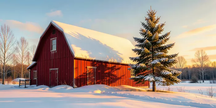 Snowbound Red