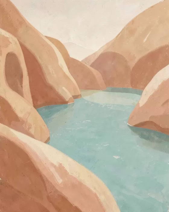 Turquoise Hollow