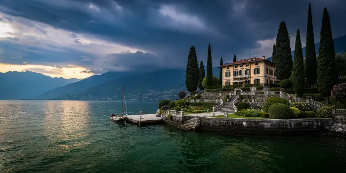 Storm Over Como