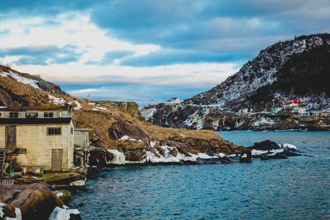 Fort Amherst The Battery - Newfoundland art print