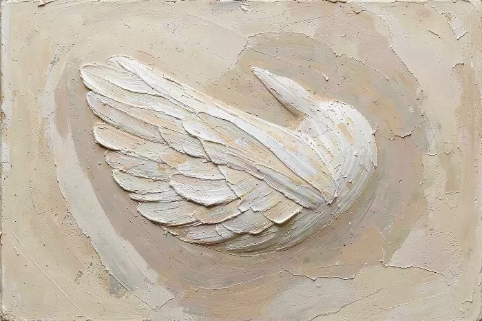 Plaster Dove