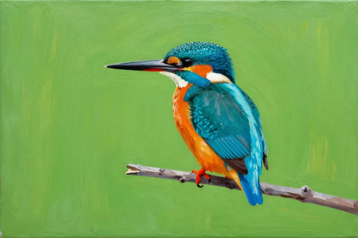 Lime Kingfisher