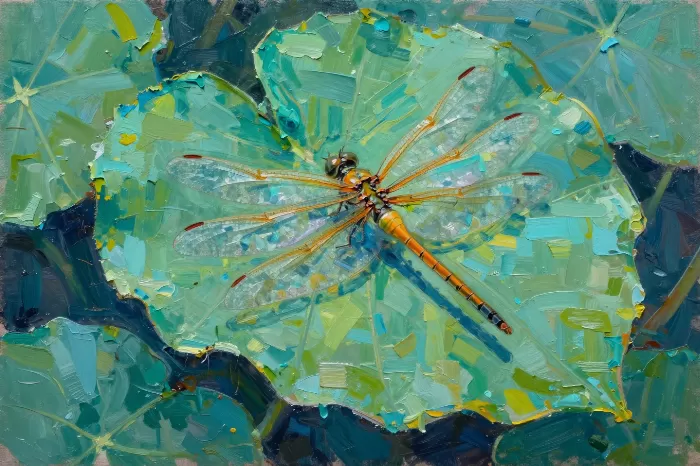 Dragonfly Impasto