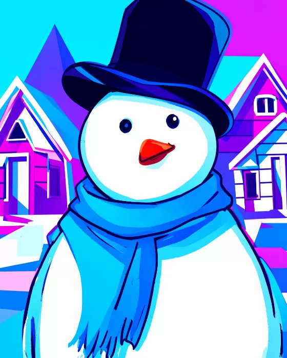 Blue Scarf