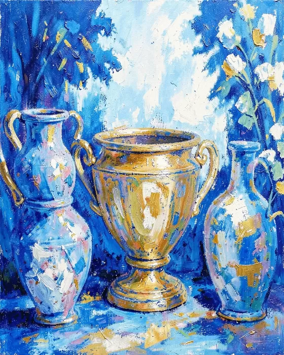Cobalt Garden