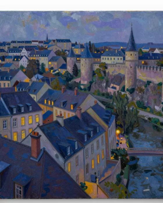 Luxembourg Dusk