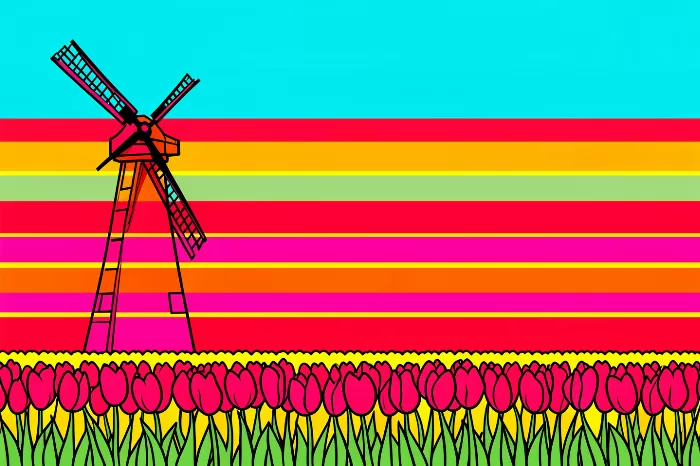 Tulip Windmill