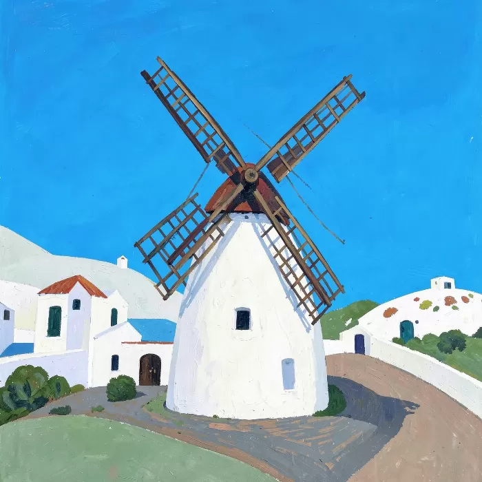 Mykonos Windmill