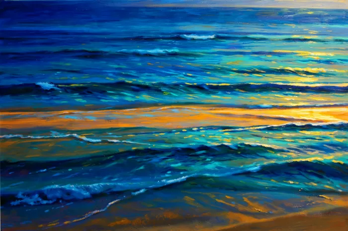 Golden Seascape