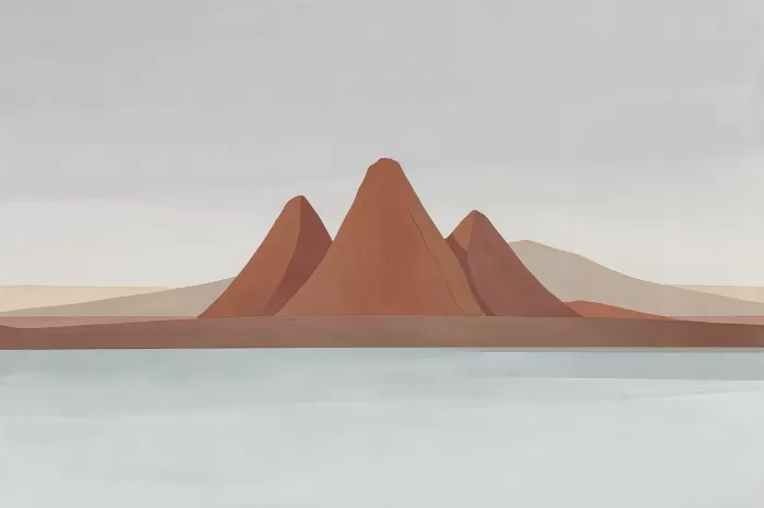 Towers Over Lake