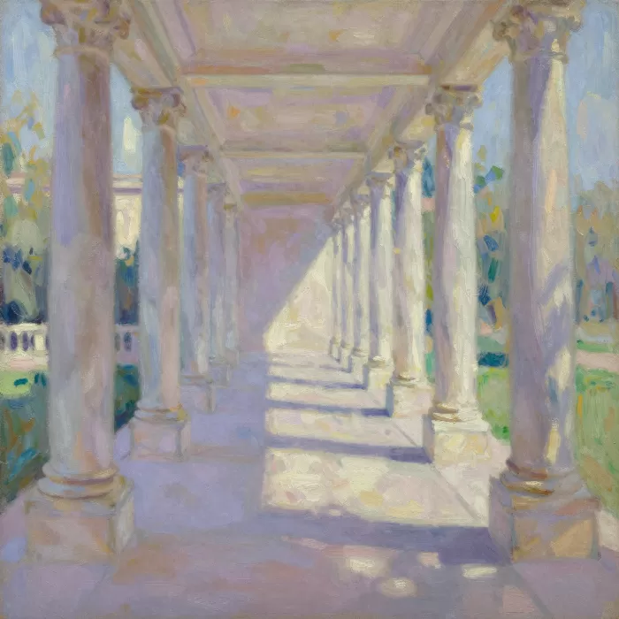 Sunlit Colonnade