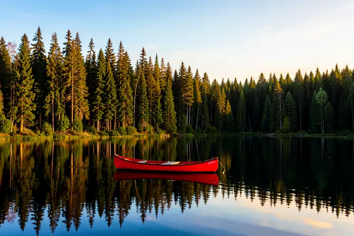 Lone Canoe