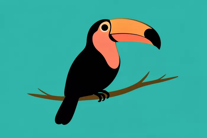 Retro Toucan