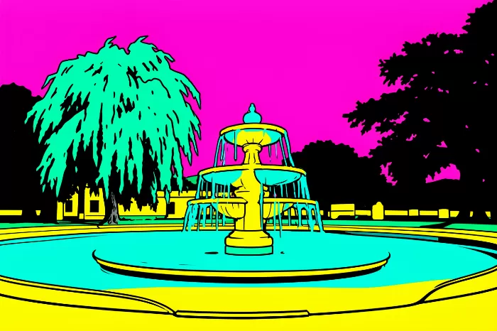 Turquoise Fountain