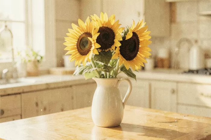 Kitchen Sunflowers