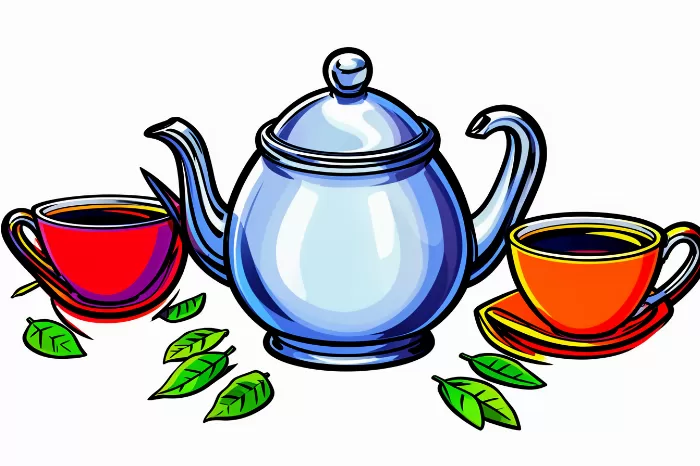 Graphic Teacups