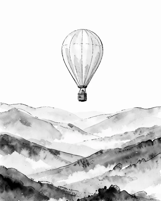 Foggy Ascent