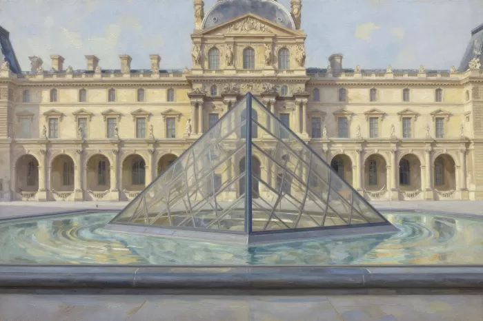Louvre Courtyard