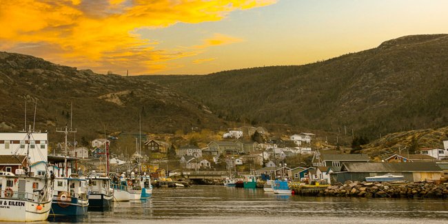 Safe Haven Petty Harbour - Newfoundland art print