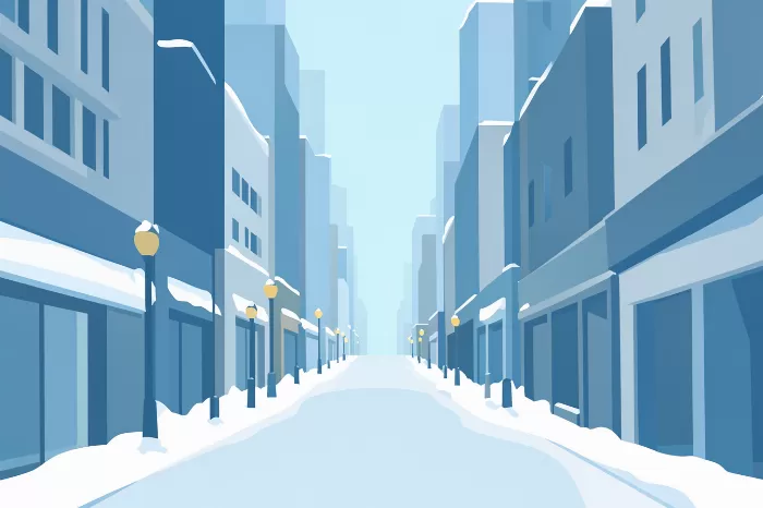 Snowy Blocks