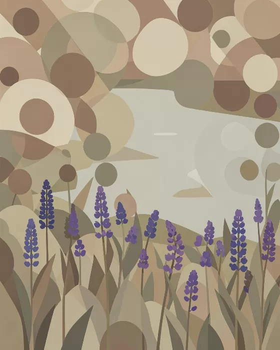 Geometric Lupines
