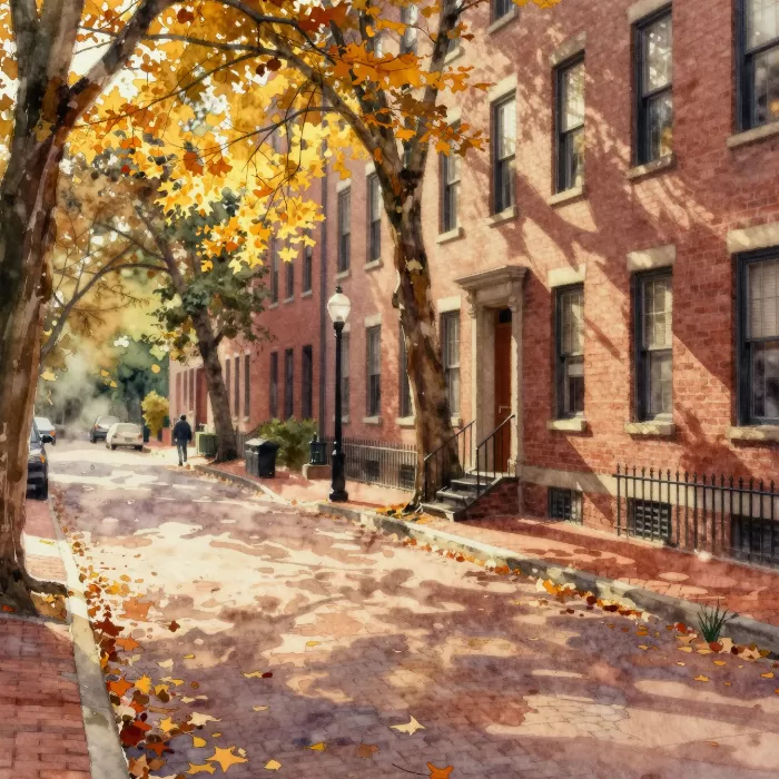 Autumn Walkway