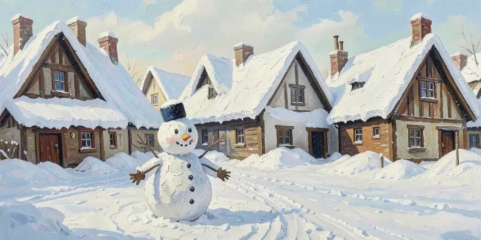 Village Snowman