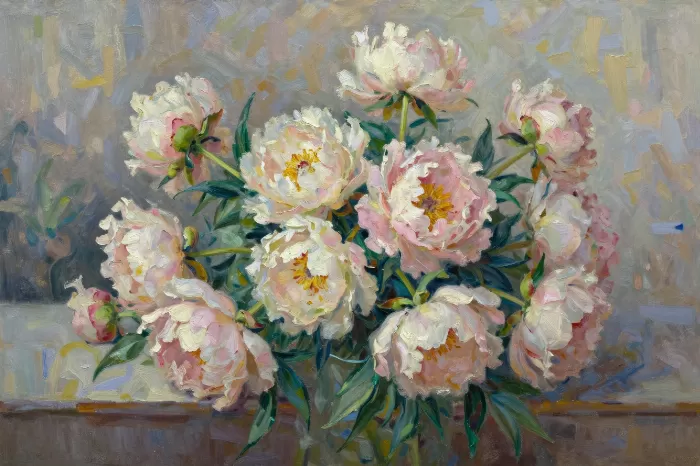 Peony Cascade