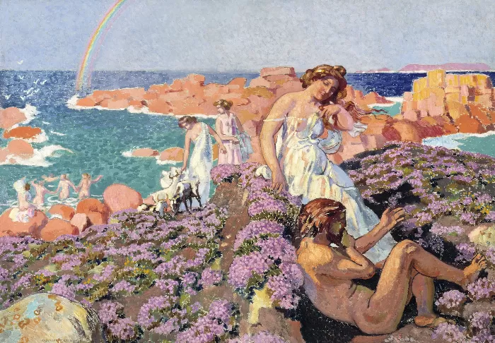 Ulysses with Calypso