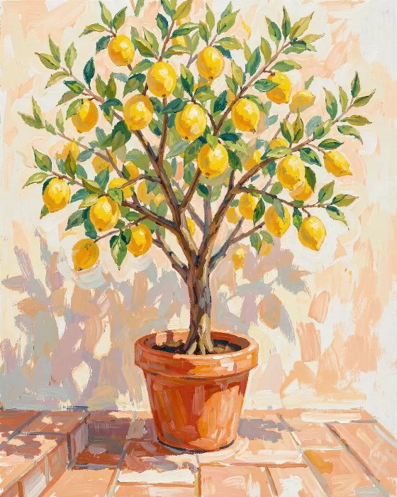 Sunlit Lemon
