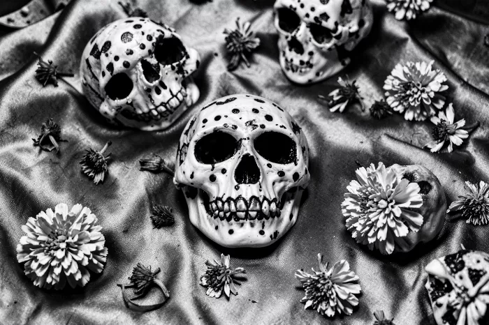 Marigold Skulls