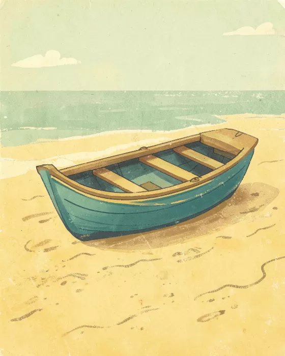 Overturned Rowboat