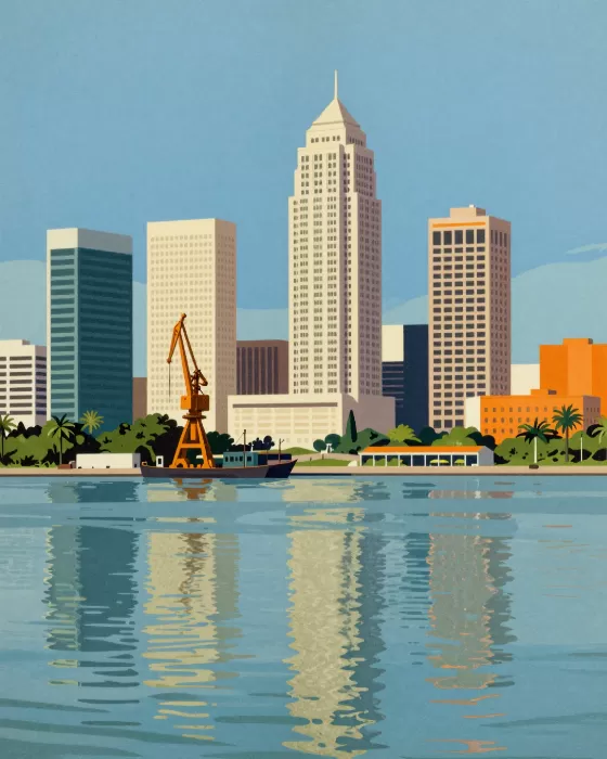 Harbor Cranes