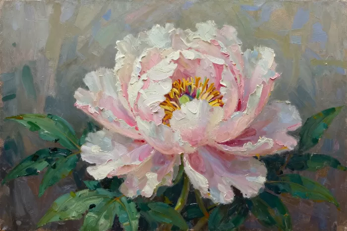 Impasto Peony