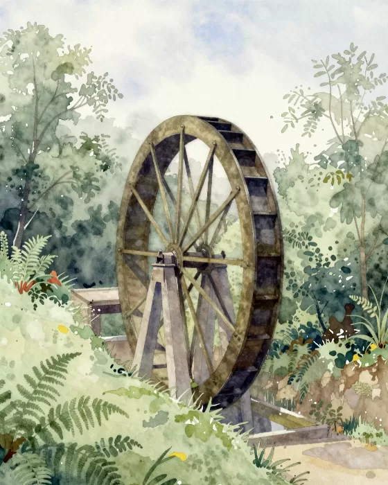 Victorian Waterwheel