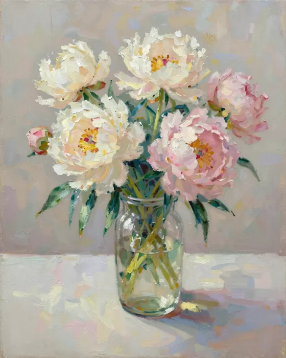 Peony Jar