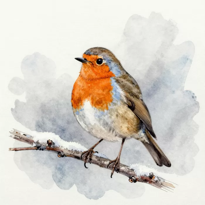 Winter Robin