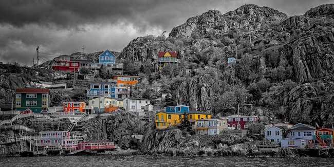Quest For Colour 3 - Newfoundland art print