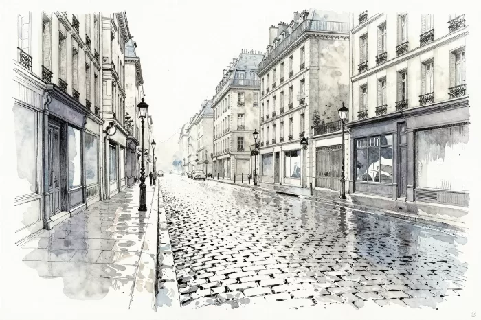 Paris Rain