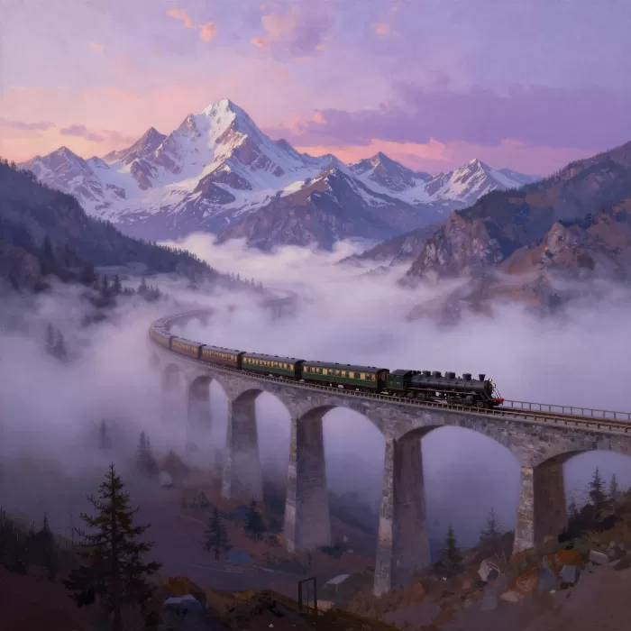 Twilight Locomotive