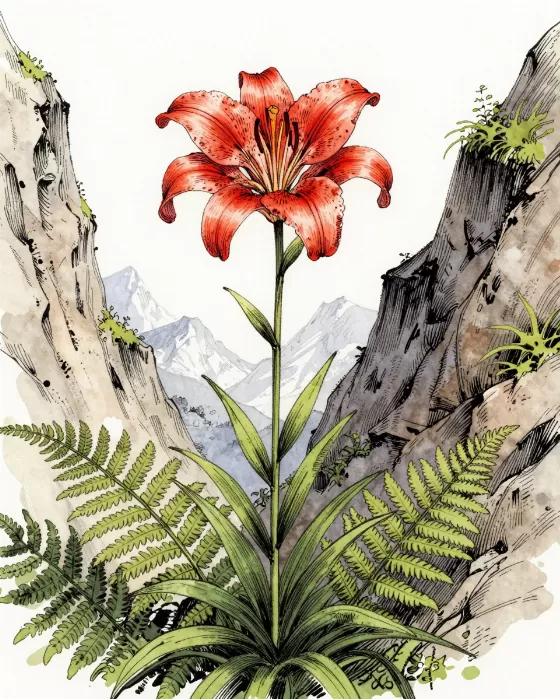 Ravine Lily