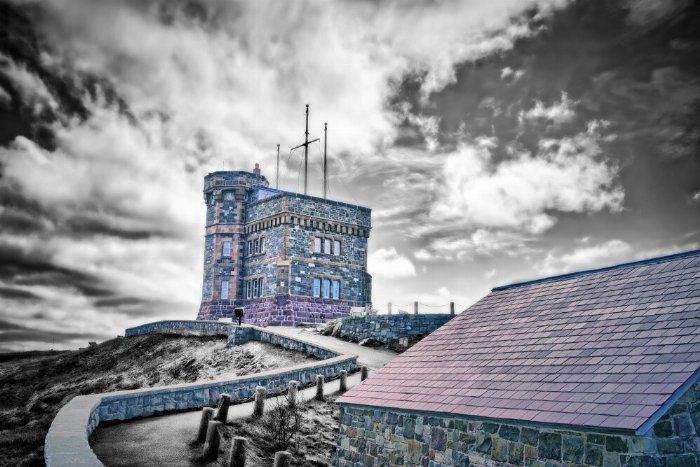 Cabot Tower - Colour Pop - Newfoundland art print
