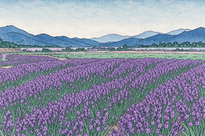 Purple Rows