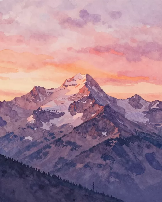 Glacier Dawn