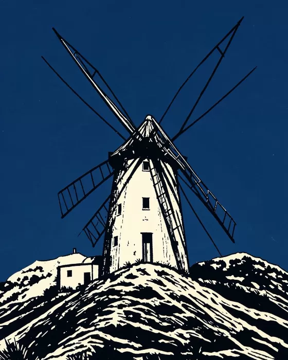 Aegean Windmill